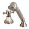 Kingston Brass KSK4308BXTR Transfer Valve Set For Roman Tub Filler, Brushed Nickel KSK4308BXTR - alternate 1